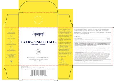 50 mL Carton (Every. Single. Face. Watery Lotion Spf 50 50ml Carton)